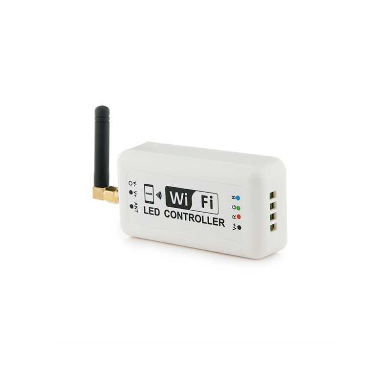 Controlador RGB Wifi 3 Canales X 4A 12/24VDC 144/288W