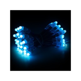 Pixel LED 0.3W 6Lm 12Mm 5V Epistar RGB (Cadena 50 Unidades) 50.000H [DE-PIX-12-RGB]