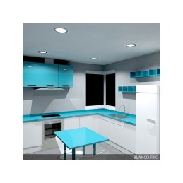 Placa LED 18W 1.300Lm 6000ºK Circular Niquel Satinado 50.000H [GL-CL-R18N-CW]