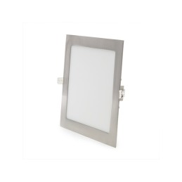 Placa LED 18W 1.300Lm 6000ºK Cuadrada Niquel Satinado 50.000H [GL-CL-S18N-CW]