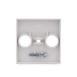 Tapa Frontal Panasonic Novella - R-Tv-Sat, Color Plata (Compatible Mecanismo Karre)