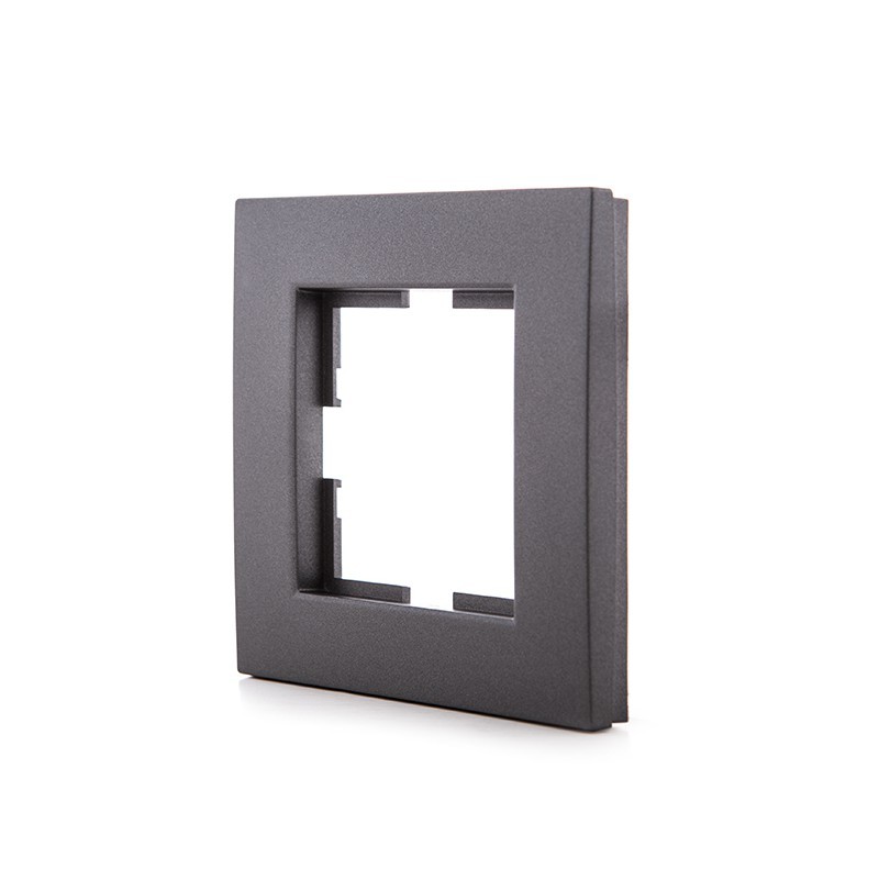 Marco Panasonic Novella 1 Elemento, Tecnopolímero, Fume (Compatible Mecanismo Karre)