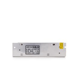 Transformador LED 230VAC/12VDC 80W 6,5A IP25