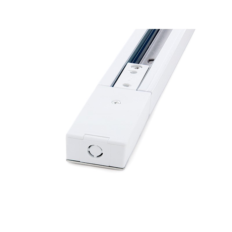 Carril Bifásico Focos LED 1M Blanco