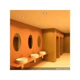 Placa LED 6W 449Lm  3000ºK Circular Dorado 50.000H [GL-CL-R6N-G-WW]