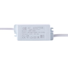 Driver Mini LED 220VAC/12VDC 15W Cajetín 6 Vías
