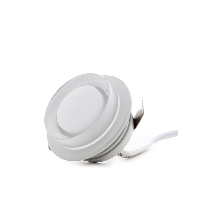 Mini Plafón LED 1W 85Lm 4200ºK Superficie Muebles 40.000H [KD-CL4025L-1W-W]