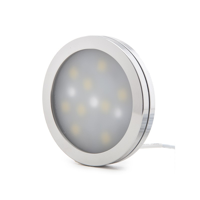 Mini Plafón LED 2W 170Lm 4200ºK Superficie Muebles 40.000H [KD-CL6008L-2W-W]