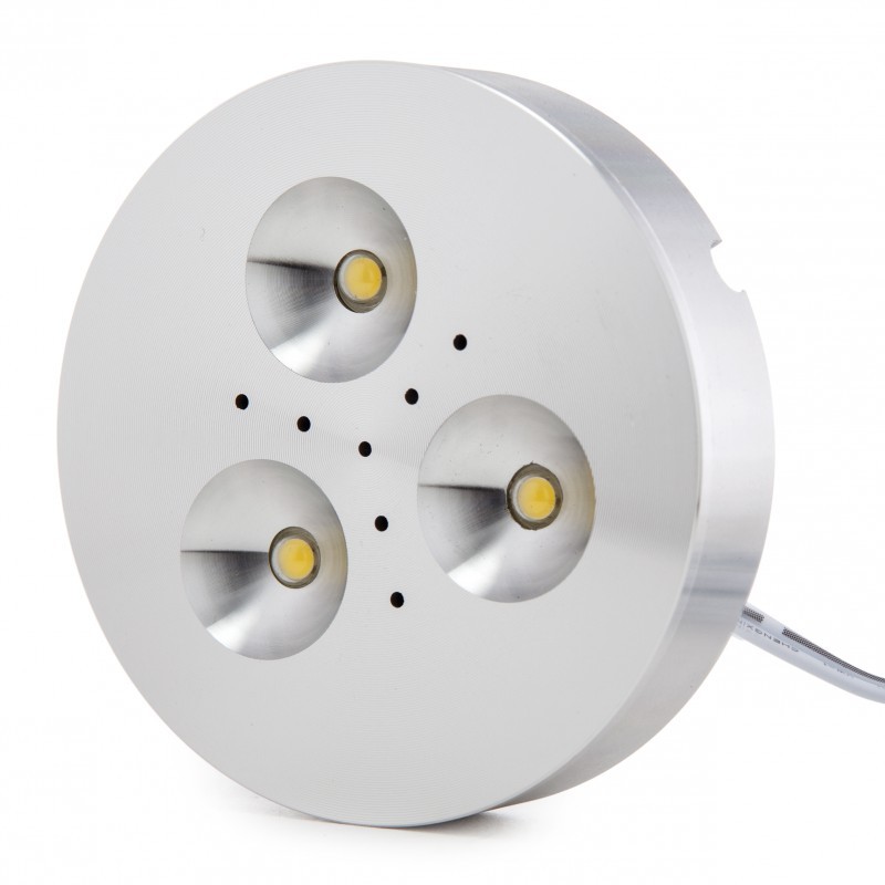 Mini Plafón LED 3.5W 255Lm 4200ºK Superficie Muebles 40.000H [KD-CL7015L-3.5W-W]