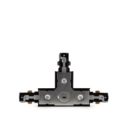 Conector T Carril Bifásico Negro