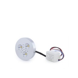 Mini Plafón LED 3W  229Lm 4200ºK Superficie Muebles 40.000H [KD-CL7015L-3W-W]