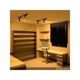 Foco de Carril LED 9W 810Lm CRI90 6000ºK Trifásico Norah 40.000H [J-TR9W-T-CW]