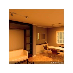 Foco de Carril LED 10W 900Lm CRI90 6000ºK \"Lyla\" Trifásico 40.000H [J-TR10W-T-CW]