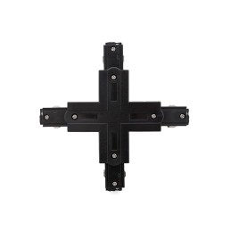 Conector + Carril Trifásico Negro