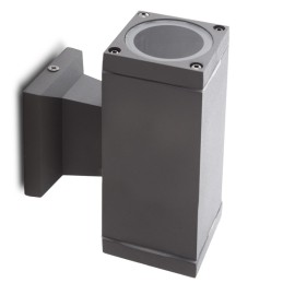 Aplique de Pared IP65 (Sin Lámpara) E27 Ø65Mm Gris Aria HO-WLIP65-E27-65-106