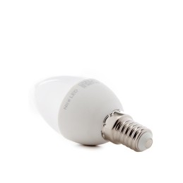 Pack 10 Lámparas LEDs Vela 2835SMD E14 5W 410Lm 40.000H