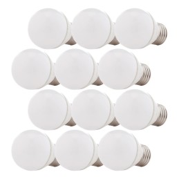 Pack 12 Lámparas LEDs 2835SMD E27 5W 410Lm 40.000H
