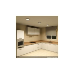 Pack 2 Plafónes LED 18W 1190Lm 6000ºK Superficie 40.000H [JL-JM18WR-CW-PK2-AP]