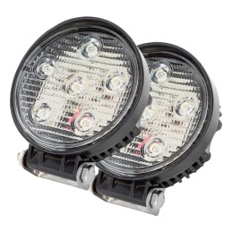 Pack 2 Focos LED 18W 990Lm 6000ºK 9-33VDC IP68 Automóviles/Náutica 40.000H [KD-WL-232-18W-CW-PK2-AP]