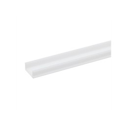 Pack 2 Perfil de Aluminio para LEDs Difusor Opal Tira 2M
