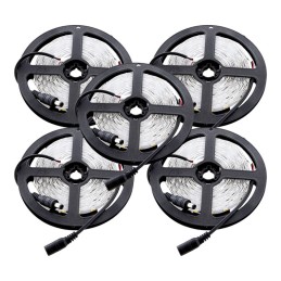 Pack 4 Tiras LED 72W 4200Lm 6000ºK 300 X SMD5050 12VDC x5M 40.000H [PL219009W-PK4-AP]