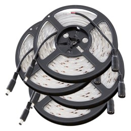 Pack 4 Tiras LED 72W 4200Lm 6000ºK 300 X SMD5050 12VDC IP65 x5M 40.000H [PL219010W-PK4-AP]