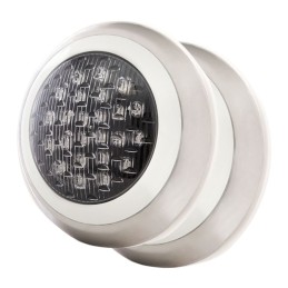 Pack 2 Focos Piscina LED 24W 4200ºK Superficie Ø300Mm Blanco Natural LED 40.000H [KD-FPS-63-24W-W-PK2-AP]