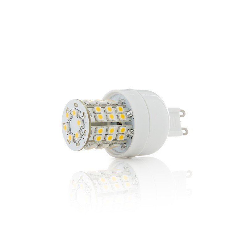 Bombilla LED G9 3W 240Lm 6000ºK 40.000H [KD-G9-3528-48-CW]