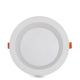 Foco Downlight Circular LED 15W 1.500Lm 6000ºK Anti-Deslumbrante UGR19 40.000H [HO-DL-AD-15W-CW]