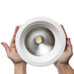 Foco Downlight Circular LED 20W 2.000Lm 6000ºK Anti-Deslumbrante UGR19 40.000H [HO-DL-AD-COB-20W-CW]