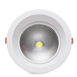 Foco Downlight Circular LED 20W 2.000Lm 6000ºK Anti-Deslumbrante UGR19 40.000H [HO-DL-AD-COB-20W-CW]