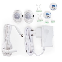 Tira LEDs 3000ºK 700Lm CRI85 Transformador/Detector Movimiento/CrepuscularInstalación Por Debajo de Camas - Cama Doble 30.00