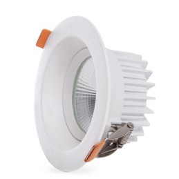 Foco Downlight Circular LED 9W 900Lm 6000ºK Anti-Deslumbrante UGR19 40.000H [HO-DL-AD-COB-9W-CW]