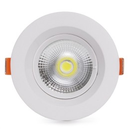 Foco Downlight Circular LED 9W 900Lm 6000ºK Anti-Deslumbrante UGR19 40.000H [HO-DL-AD-COB-9W-CW]
