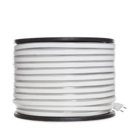 Manguera LED \"Neon Flex\" 12W Emisión Lateral Doble 220-230VAC 12W/M x1M 40.000H [WM-SMD2835-NFD-120-G]-Verde