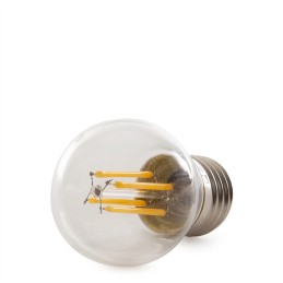 Bombilla LED E27 4W  288Lm 2000ºK Filamento G45 40.000H [WO-LF-G45-E27-4W-WW]