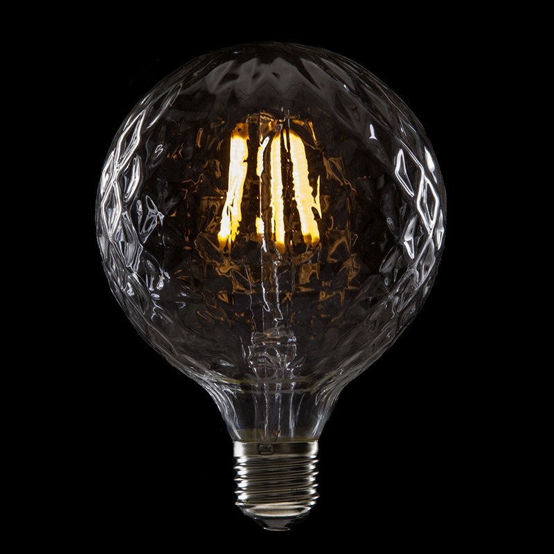 Bombilla LED E27 6W  432Lm 2000ºK Filamento G95 40.000H [WO-LF-G95PI-E27-6W-WW]