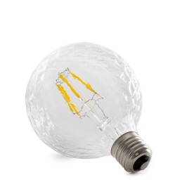 Bombilla LED E27 6W  432Lm 2000ºK Filamento G95 40.000H [WO-LF-G95PI-E27-6W-WW]