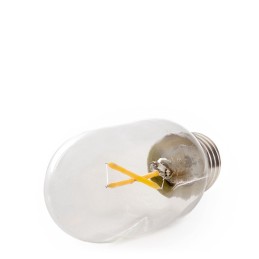 Bombilla LED E27 3W  216Lm 2000ºK Filamento T45 40.000H [WO-LF-T45CR-E27-3W-WW]
