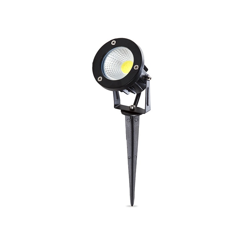 Foco LED Jardines 7W 630Lm 6000ºK   Pincho 50.000H [SL-CPDC09-7W-CW]