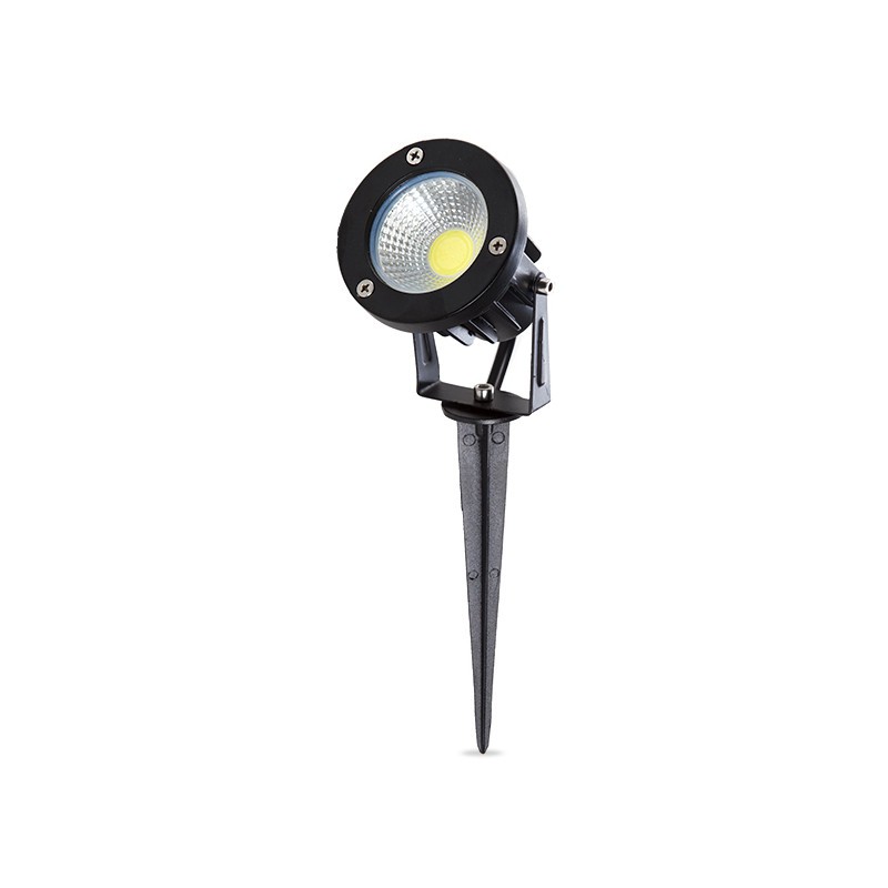 Foco LED Jardines 9W 810Lm 6000ºK   Pincho 50.000H [SL-CPDC09-9W-CW]