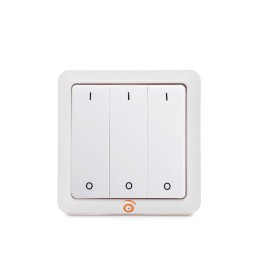 Interruptor/Transmisor Pared (1 - 3 Botones)