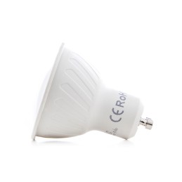 Pack 5 Bombillas LED GU10 6W 500Lm 4200ºK 40.000H [HO-GU10-SMD-6W-IC-W-PK5-AP]