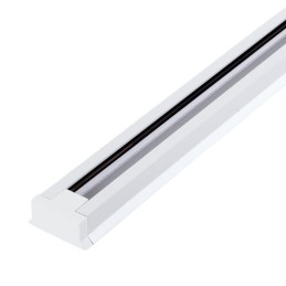 Carril Monofásico Focos LED 2M Blanco
