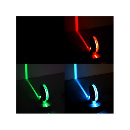 Perfilador Ventanas/Huecos LED 5W 360º IP65 RGB Cree Empotrado Control DMX 50.000H [TS-360-CREE-5WRE-RGB]