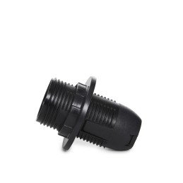 Portalámparas E14 Negro