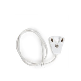 Portalámparas Tubo LED T8 Cable 30Cm