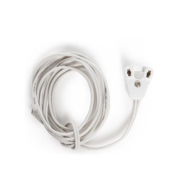 Portalámparas Tubo LED T8 Cable 120Cm