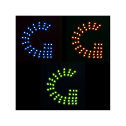 Maquina 16W Luz Fibra Óptica 150 Hilos 16W LED RGB 40.000H [CA-MLFO-16W-150]