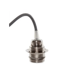 Pendel E27 Cable 1000 X 0,75Mm Tela - Rosetón [SC-MPL008]